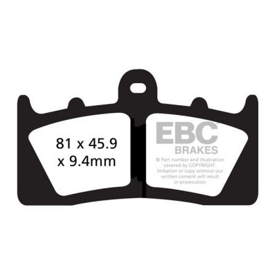 8110776 - EBC Double-H Sintered brake pads