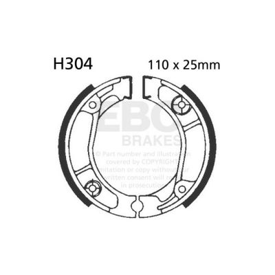 8110782 - EBC plain brake shoes