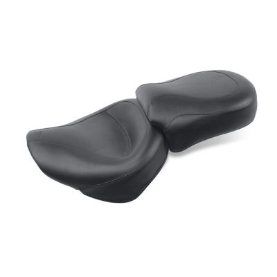 8111858 - Mustang 2-p wide touring vintage seat plain black