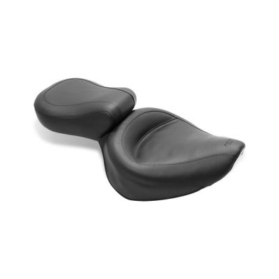 8111862 - Mustang wide touring vintage seat plain black