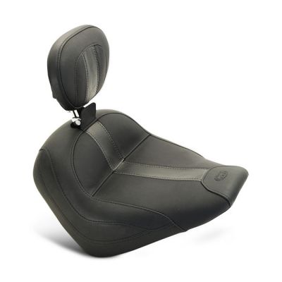 863649 - Mustang, Standard Touring solo seat with backrest