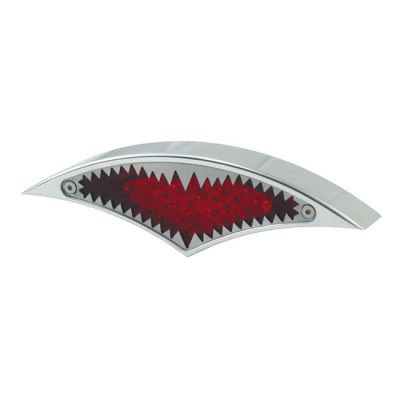 900213 - CPV, Big Mouth LED taillight. Chrome