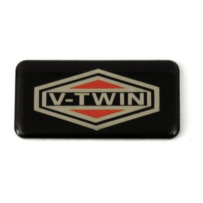 900885 - MCS V-Twin logo inlay, master cylinder cover