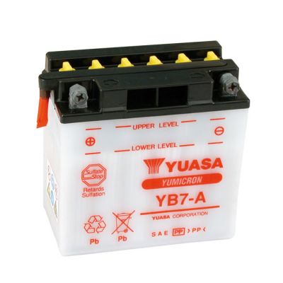 901033 - Yuasa, Yumicron 12V lead-acid battery YB7-A. 7Ah