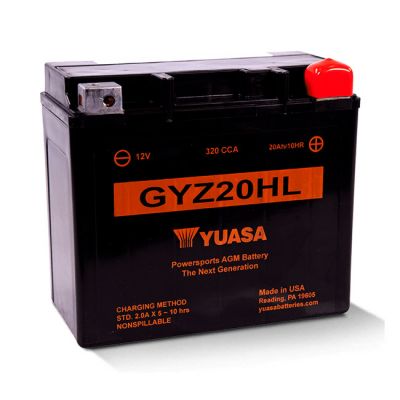 901061 - Yuasa, GYZ series AGM battery GYZ20HL