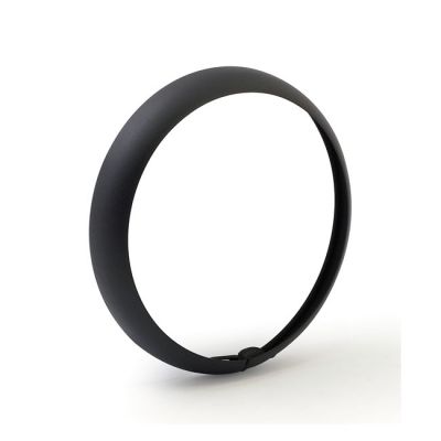 901179 - MCS Outer trim ring, 7" Hydra headlamp. Black wrinkle