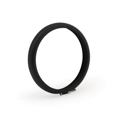 901183 - MCS Bates style headlamp trim ring. 4-1/2". Black wrinkle