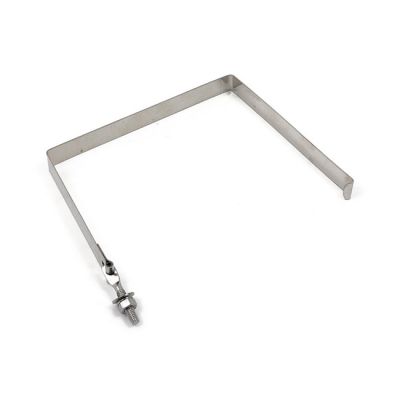 901261 - MCS Battery hold down strap. Polished stainless