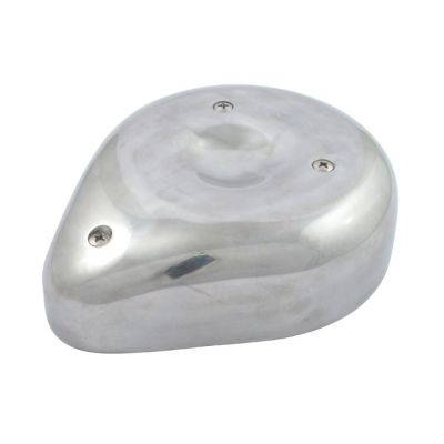 901505 - MCS Teardrop air cleaner assembly. Polished aluminum