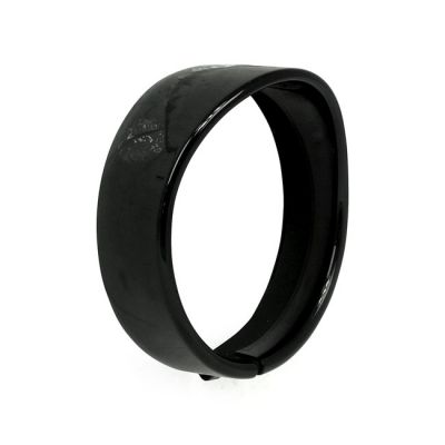 901546 - MCS Recessed trim ring with visor. 5-3/4" headlamp. Gloss black