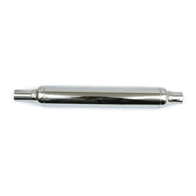 901640 - MCS 58-E78 OEM style Cigar type muffler 25" long chrome