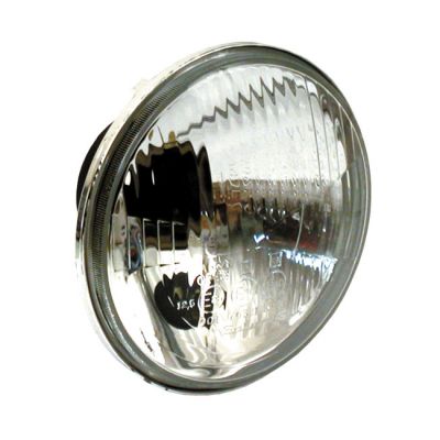 901894 - MCS Headlamp unit H4. Ribbed lens. 5-3/4"