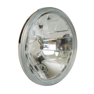 902062 - MCS Headlamp unit H4. Clear lens. 5-3/4"