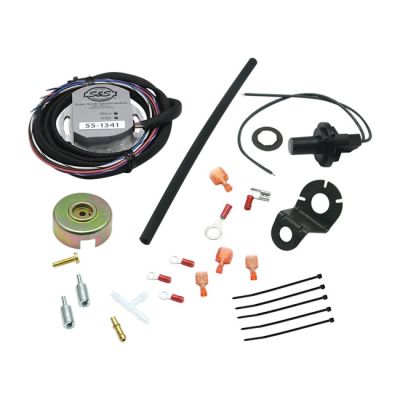 902180 - S&S, Super Stock single fire ignition kit. 93" S&S Shovel