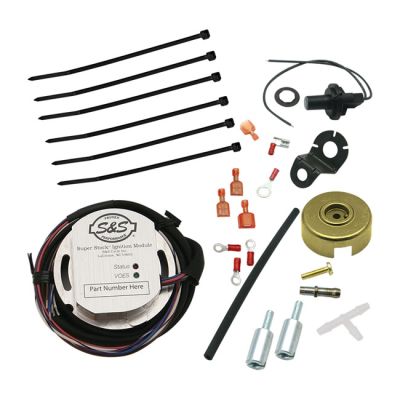 902181 - S&S, Super Stock single fire ignition kit. 93" HC S&S Shovel