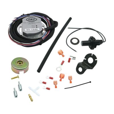 902186 - S&S, Super Stock single fire ignition kit. S&S 124" Evo