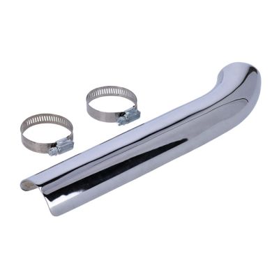 902387 - Paughco, heatshield front. Chrome