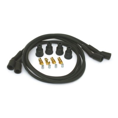 902552 - Dynatek, 7mm spark plug wire set. Black