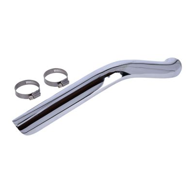 902806 - Paughco, heatshield rear. Chrome