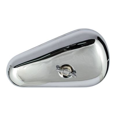 902947 - Paughco, teardrop early tool box smooth. Chrome