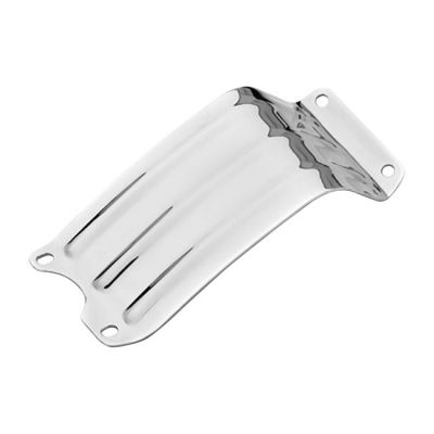 902954 - Paughco, engine skid plate. Ribbed. Chrome