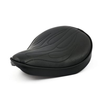 903237 - MCS Fitzz, custom solo seat. Black Flame. Small. 6cm thick