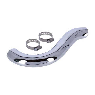 903476 - Paughco, heatshield rear. Chrome