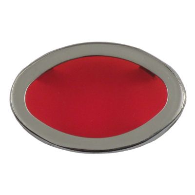 903600 - MCS Replacement lens for cateye (36-47 style) dash. Red