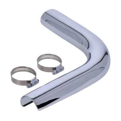 903648 - Paughco, heatshield rear. Chrome