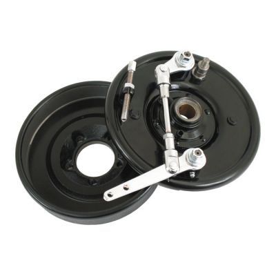 903798 - Samwel Front drum brake kit, double cam. Black