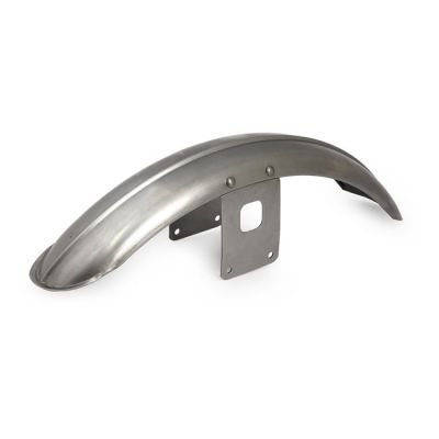 904088 - MCS L84-07 style FX, XL narrow front fender. Raw steel, ribbed