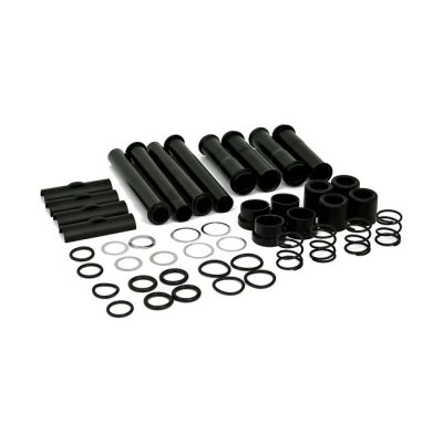 904104 - MCS Complete 91-03 XL multiple-parts pushrod cover kit. Black