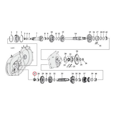 904395 - MCS Oiler plug, transmission countershaft