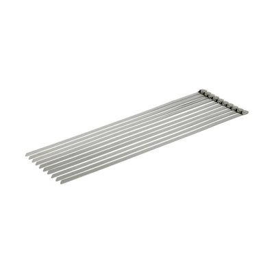 904743 - MCS Exhaust tie wraps 14.25" long clear stainless