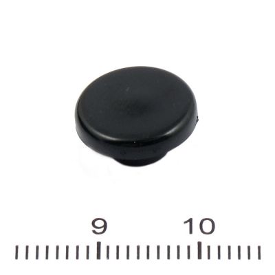 905137 - MCS Mushroom style push on bolt covers 1/4" allen size. Black