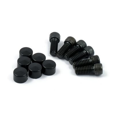905173 - MCS Smoothtopps, push-on bolt & cover kit. Black