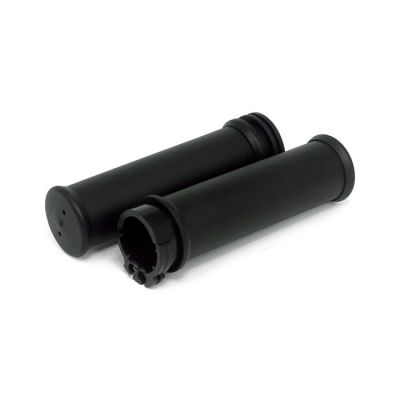 905378 - MCS OEM style grip set with throttle sleeve. Black