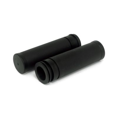 905379 - MCS OEM style grip set with throttle sleeve. Black