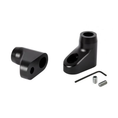 905763 - Motone, turn signal brackets for LC Triumph, 8mm. Black