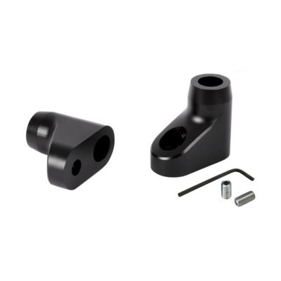 905764 - Motone, turn signal brackets for LC Triumph, 10mm. Black