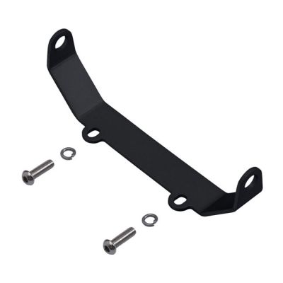 905777 - Motone, turn signal relocation bracket, front. Black