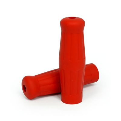 906104 - MCS VINTAGE STYLE 1" GRIPS RED
