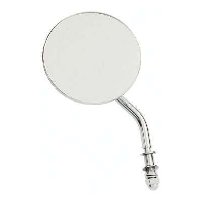 906110 - MCS Steel 4" round mirror. Chrome, short stem