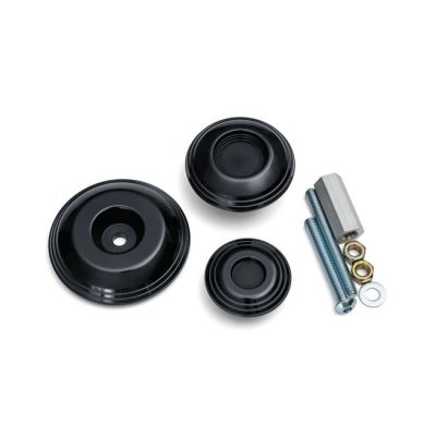 906368 - Küryakyn Kuryakyn, Lodestar rear axle sliders. Black