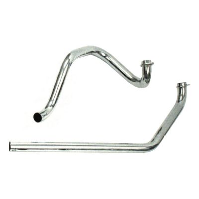 906450 - Paughco, independent dual head pipes. Chrome