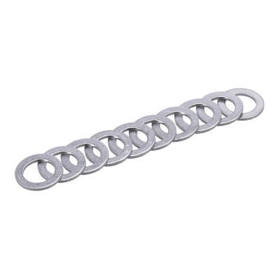 908781 - Goodridge brake line washers, 7/16" (11mm). Aluminum