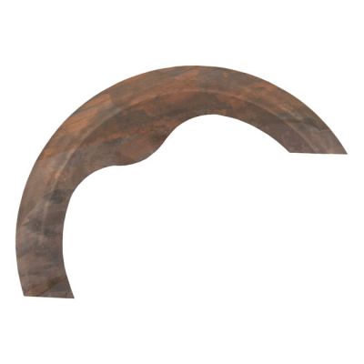 909306 - BK, Half Moon front fender. 116mm wide. 16"-18"