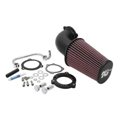 909624 - K&N, AirCharger performance air cleaner kit. Black