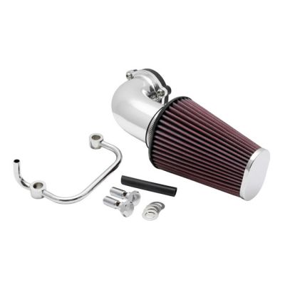 909648 - K&N, AirCharger performance air cleaner kit. Polished