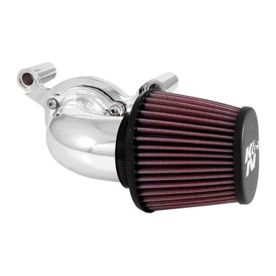 910090 - K&N, AirCharger performance air cleaner kit. Polished